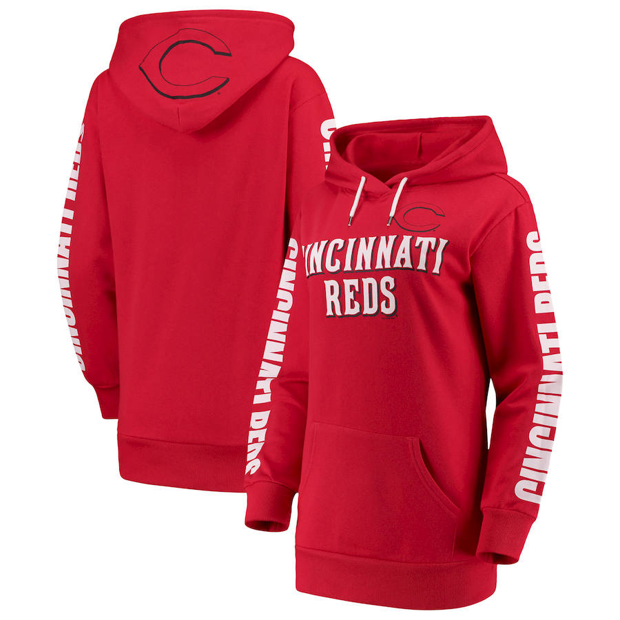 Women Cincinnati Reds G III 4Her by Carl Banks Extra Innings Pullover Hoodie Red,We sell and wholesale Women Cincinnati Reds G III 4Her by Carl Banks Extra Innings Pullover Hoodie Red on line form chian!